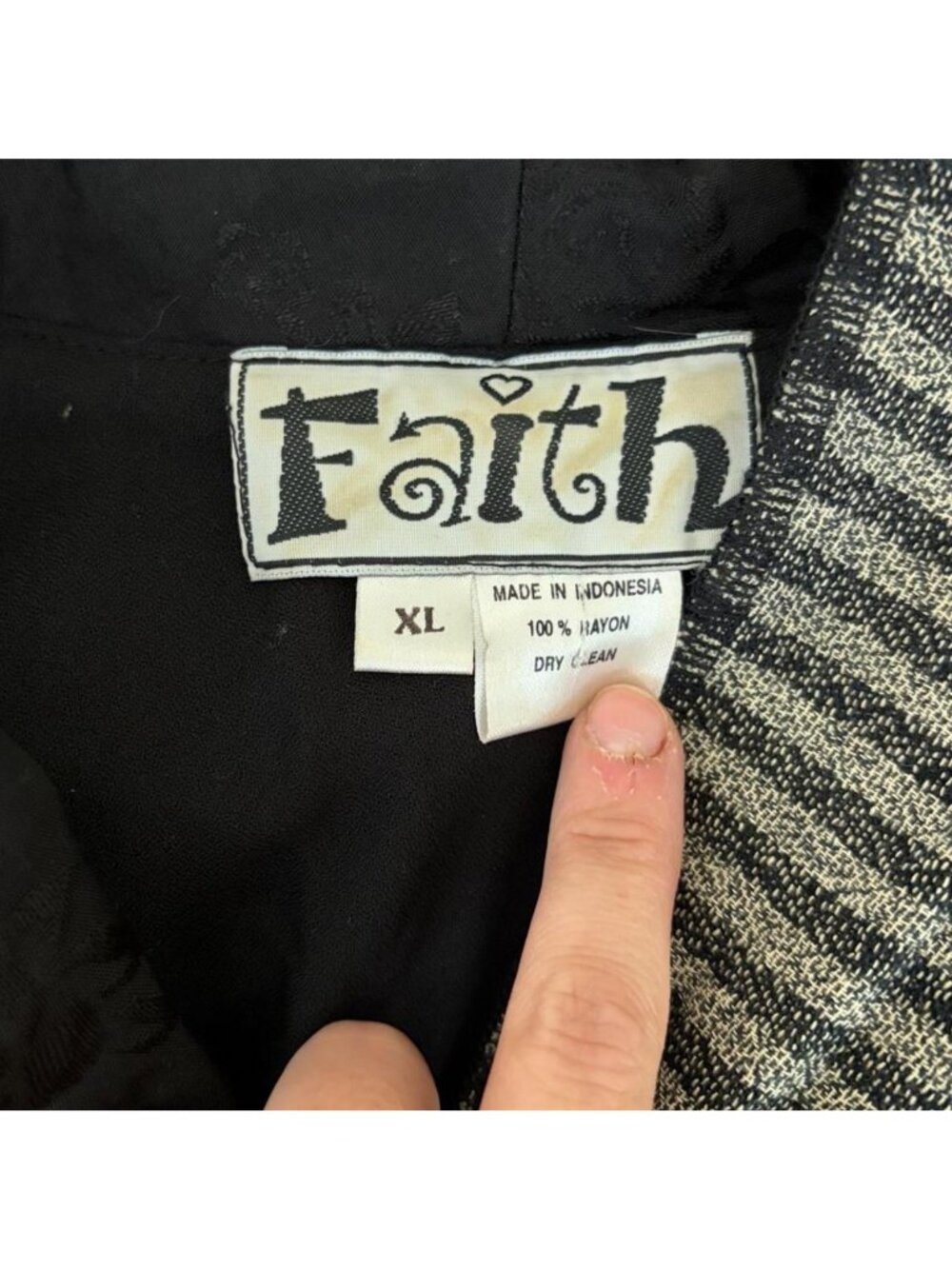90s patchwork boho light weight jacket - Picture 8 of 8